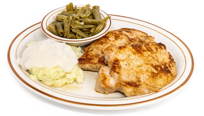 Grilled Pork Chops | Jimmy's Round Up Cafe