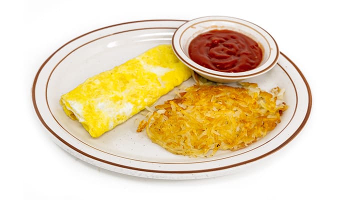 Plain Omelette | Jimmy's Round Up Cafe